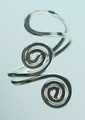 Adjustable Sterling Swirl Ring