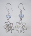 Starburst Crystal Earrings