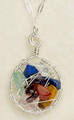 Large Spiritual Webbed Chakra on Chain